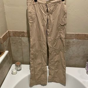 Khaki cargo pants